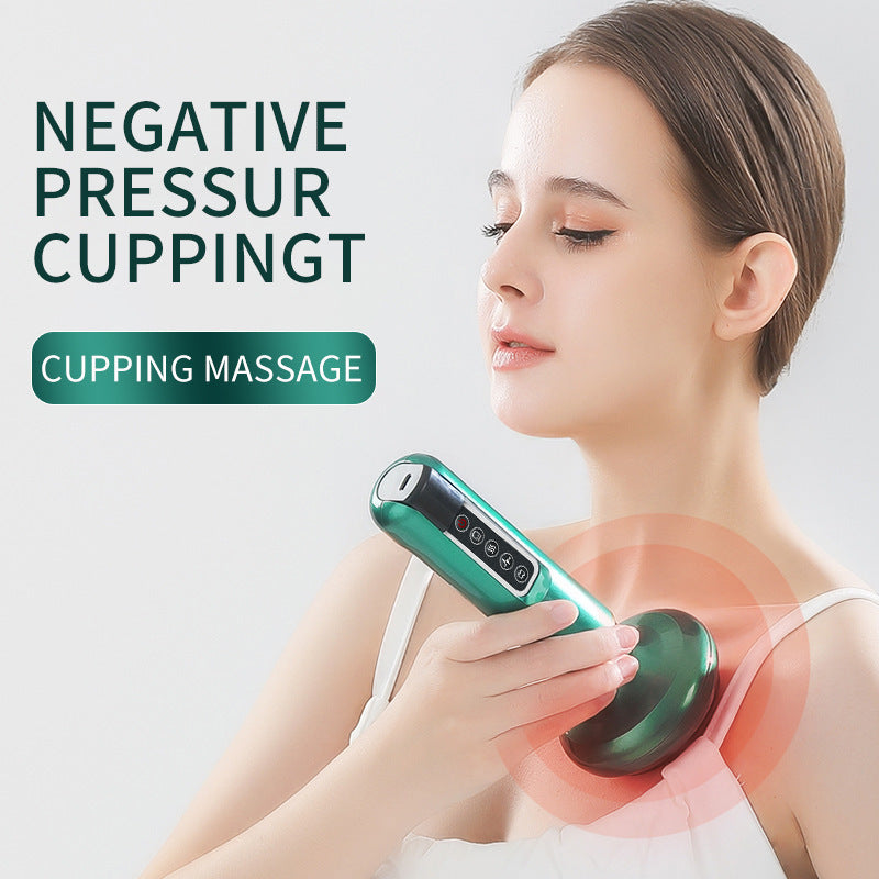 LuxuryGlow Electric Vacuum Cupping Massager – Anti-Cellulite Gua Sha Slimming Device