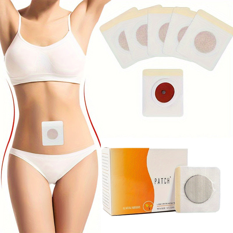 LuxuryGlow Magnetic Slimming Belly Patch – Navel Detox Weight Loss Sticker (30pcs)