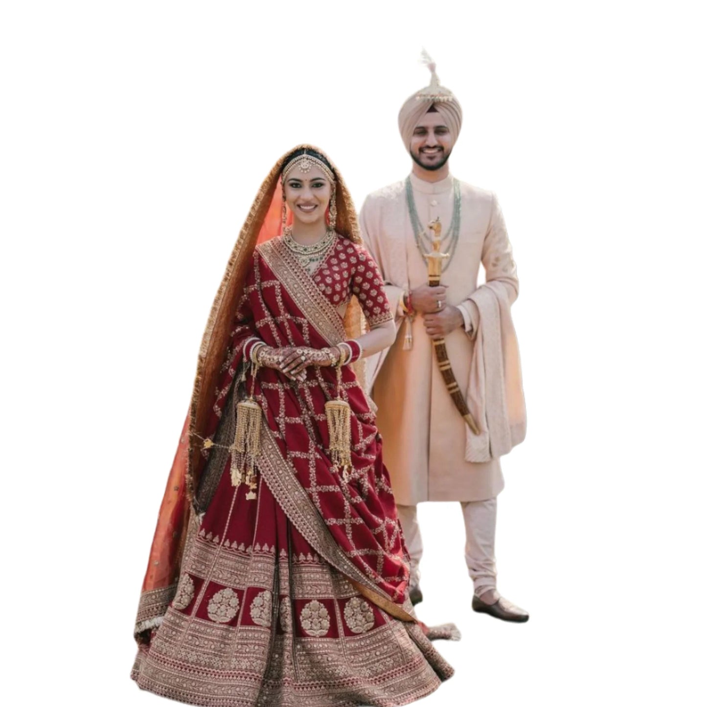 LuxuryGlow Wedding Bangles Red Wedding Choora by – Traditional Bridal Bangles Set for Indian Weddings