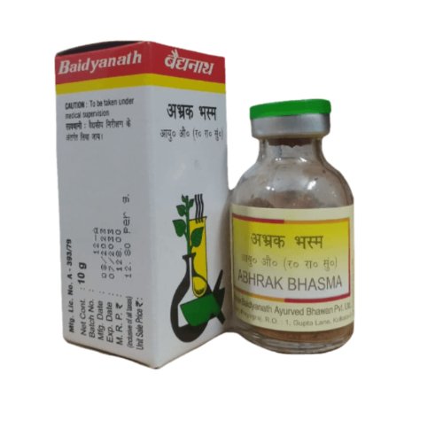 Baidyanath Abhrak Bhasma – Ayurvedic Respiratory & Immunity Support Tonic