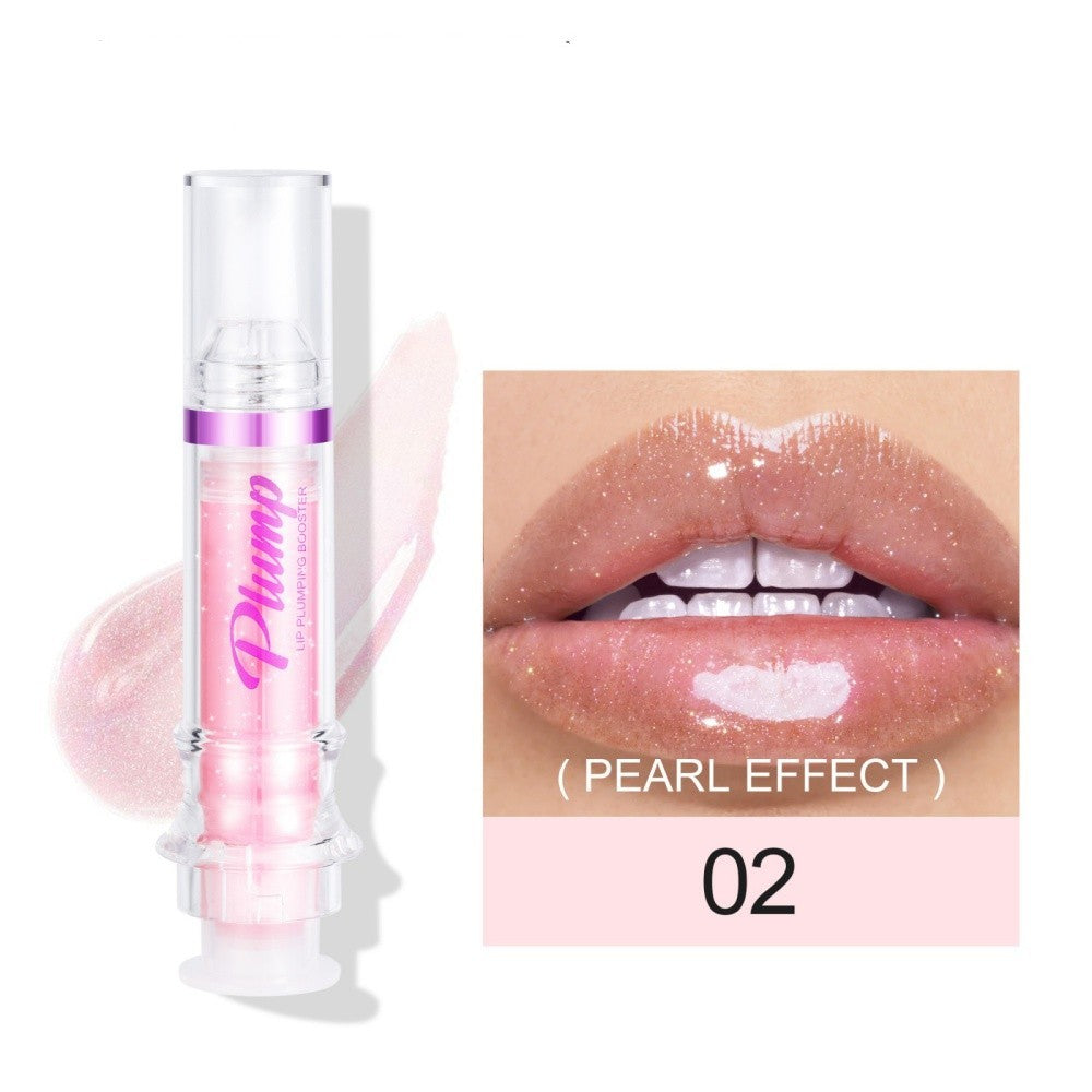 Mirror Shine Lip Gloss - Honey Moisture & Spicy Tint - LUXURY GLOW