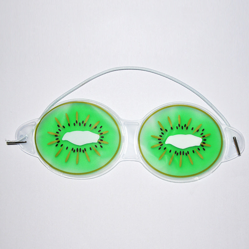 LuxuryGlow Cooling Gel Eye Mask for Puffy Eyes & Dark Circles Relie