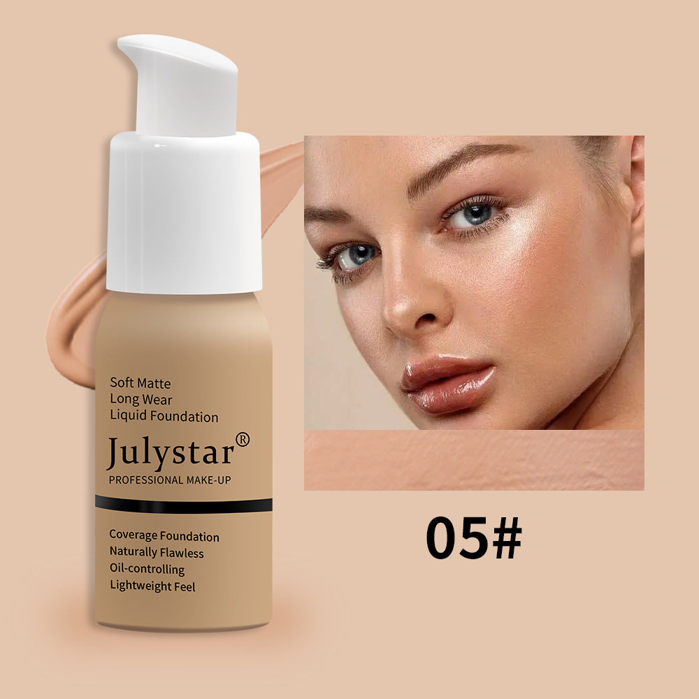 كريم أساس سائل مقاوم للماء من جولستار - مكياج إخفاء العيوب يدوم طويلًا لجميع أنواع البشرة