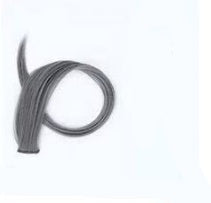 باروكة شعر طويل مجعد متدرج من LuxuryGlow - وصلة شعر ملونة بطول 60 سم للنساء