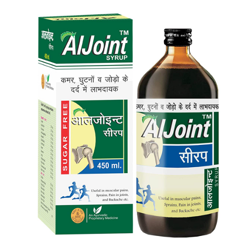 Ambic Aljoint Syrup – Ayurvedic Joint Pain Relief & Bone Strength Tonic (200ml)