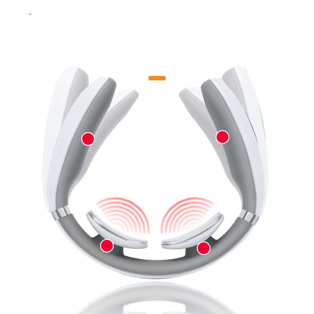 ailuen Rechargeable Cervical Neck Massager Pillow – 6 TCM Modes & USB Powered