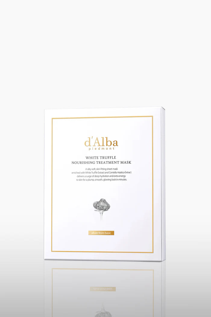 Mascarilla Nutritiva de Trufa Blanca d'Alba – Pack de 5 mascarillas hidratantes veganas (25 ml cada una)