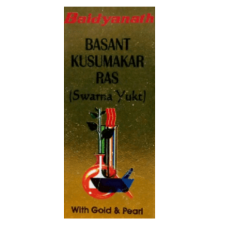 Baidyanath Vasant Kusumakar Ras (S.Y.) – Premium Ayurvedic Rejuvenation & Vitality Support