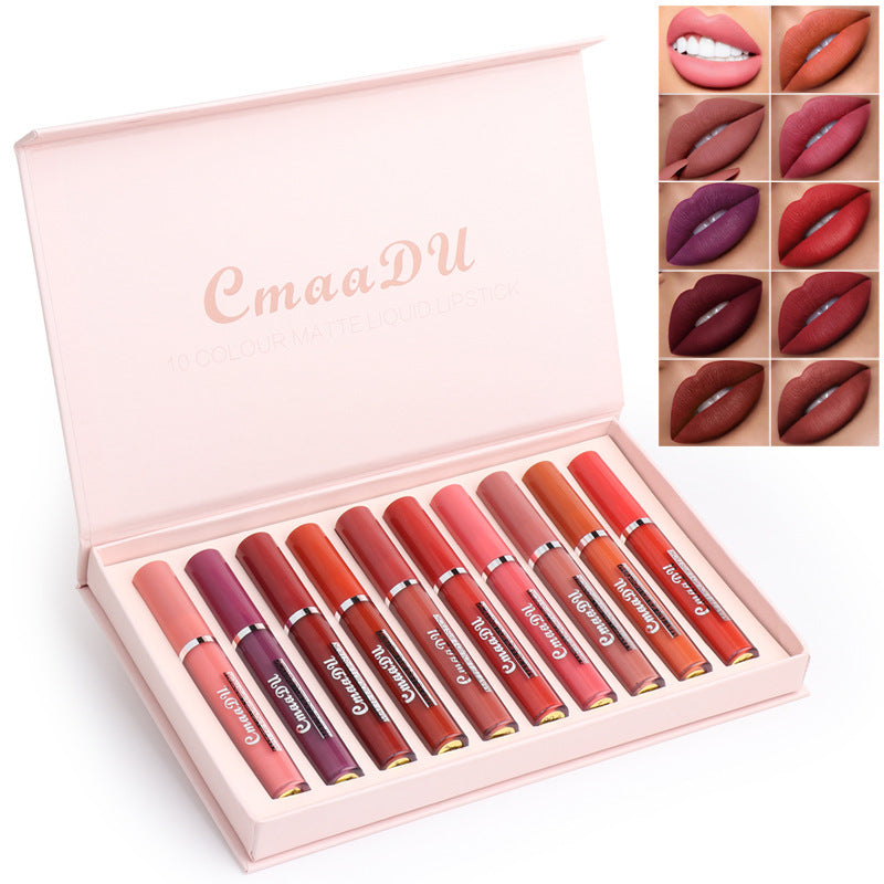 Long-Lasting Matte Lipstick for Women – Smudge-Proof, Waterproof - LUXURY GLOW