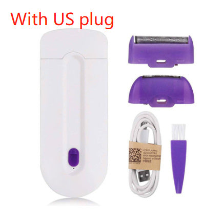 LuxuryGlow Painless Laser Hair Remover for Women – Rechargeable & Safe on All Skin Types