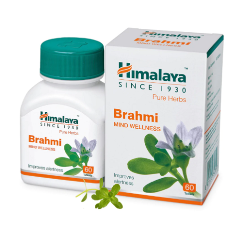 Himalaya Brahmi Tablets – Ayurvedic Brain, Memory & Focus Support