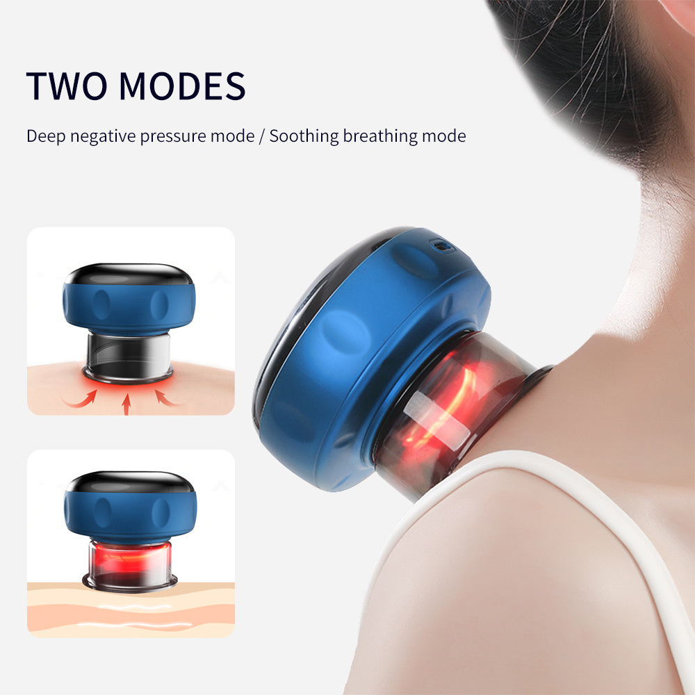 Electric Vacuum Cupping Massage Body Cups Anti-Cellulite Therapy Massager For Body Electric Guasha Scraping Fat Burning Slimming - LUXURY GLOW