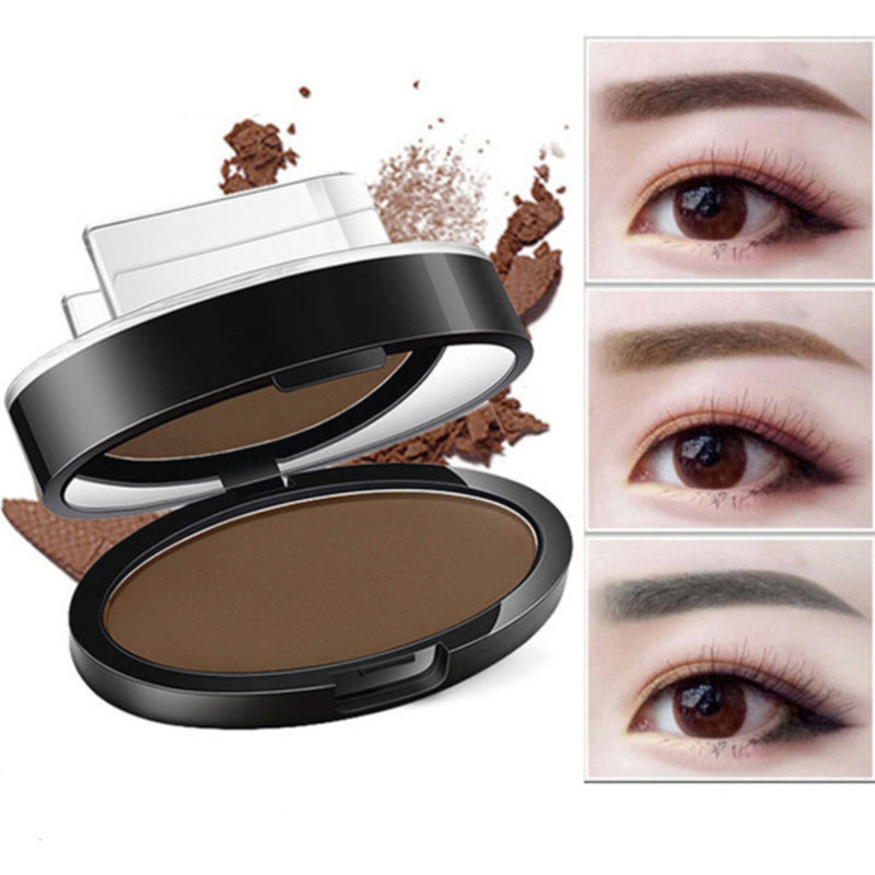 LuxuryGlow Waterproof Eyebrow Stamp Kit with Stencils – Instant Natural Brows