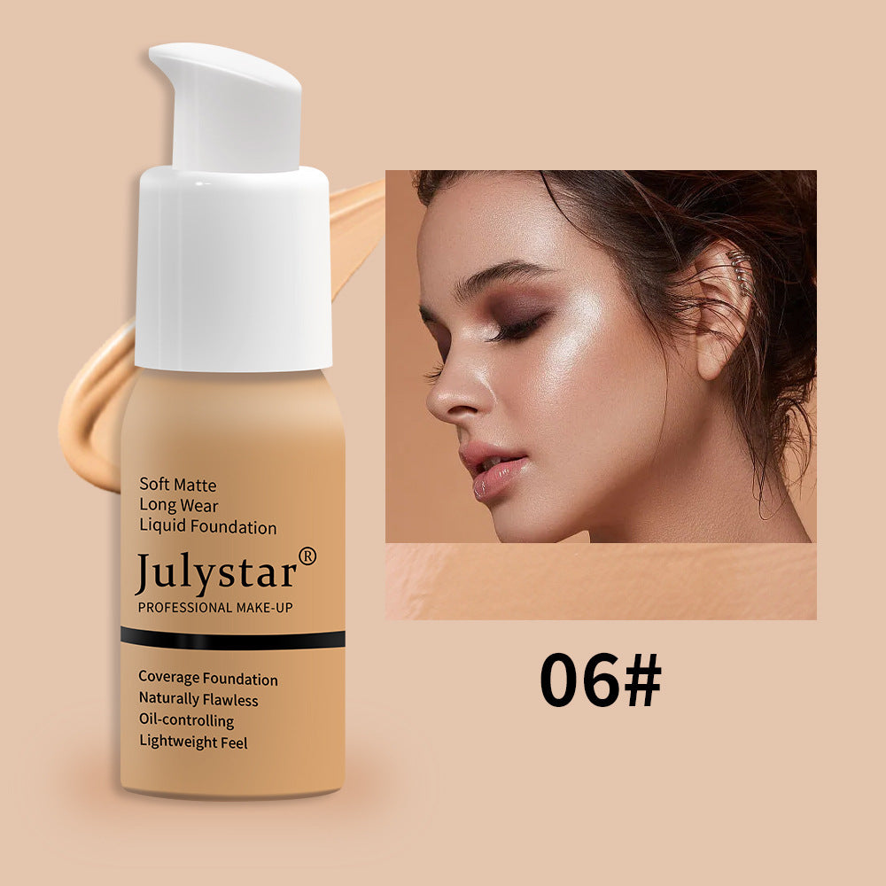 كريم أساس سائل مقاوم للماء من جولستار - مكياج إخفاء العيوب يدوم طويلًا لجميع أنواع البشرة