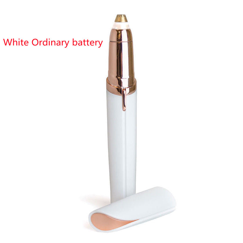 LuxuryGlow Flawless Electric Eyebrow Trimmer – Painless, Portable & LED Precision