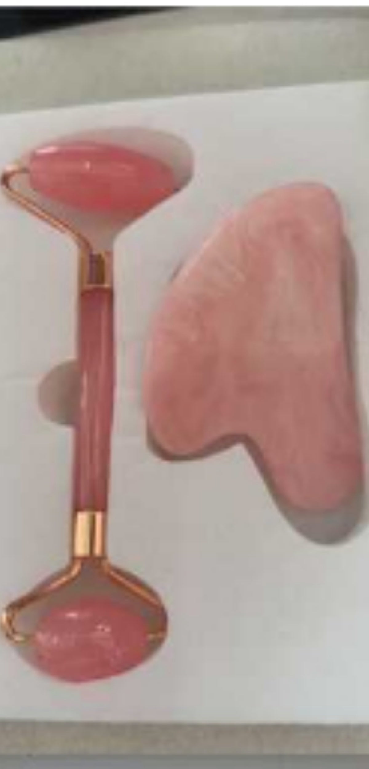 LuxuryGlow Gua Sha Face Lifting Tool Set – Anti-Wrinkle Resin Massage Roller