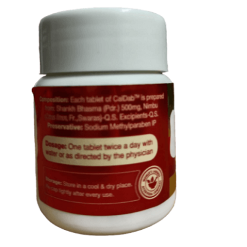 Dabur Caldab Tablets 30 Count – Ayurvedic Calcium & Bone Strength Support