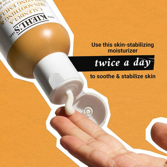 KIEHL’S Calendula Skin-Soothing Emulsion – Oil Control, Acne Relief & Barrier Repair