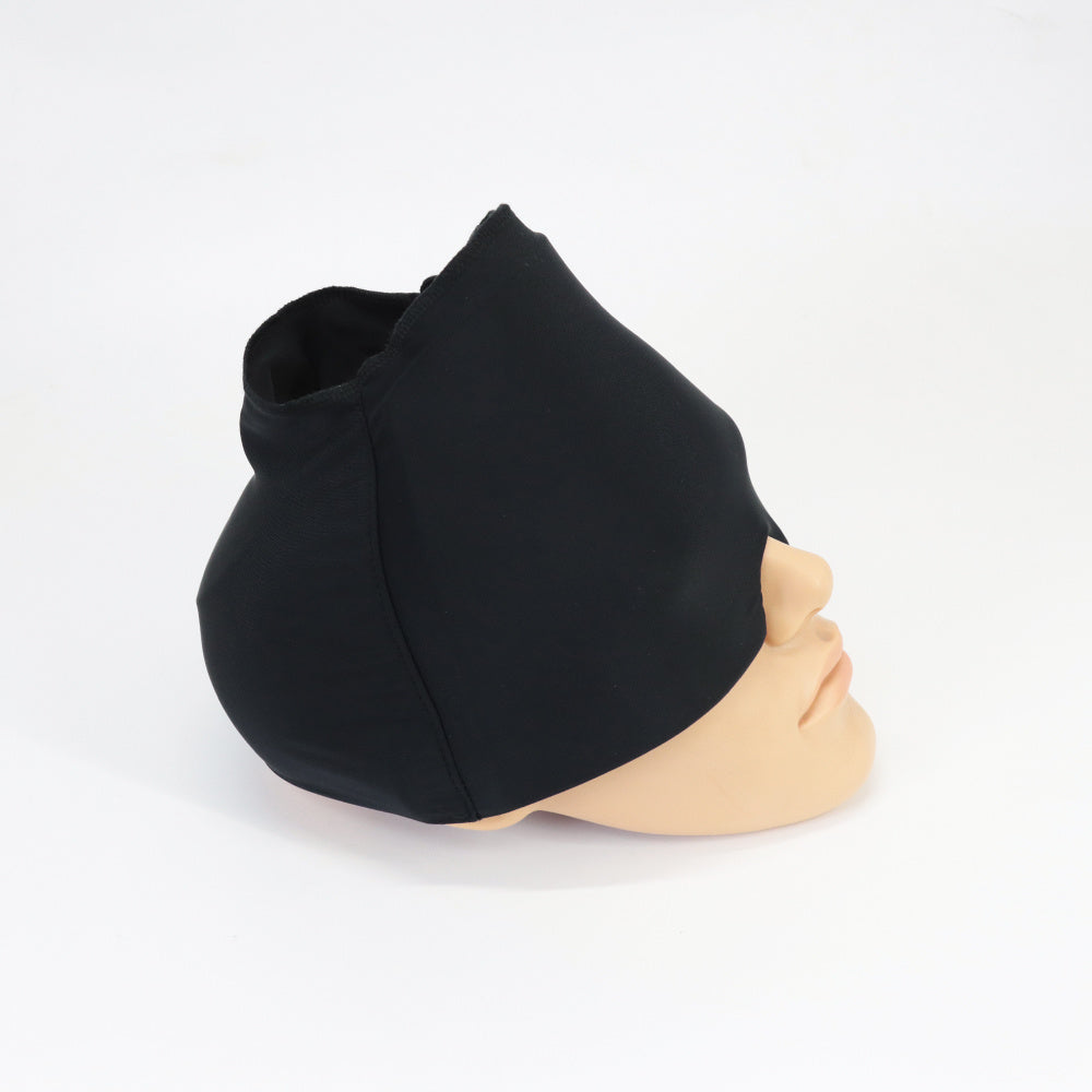 Gorro de terapia de frío LuxuryGlow 360° para aliviar la migraña con compresa de gel para cabeza y ojos