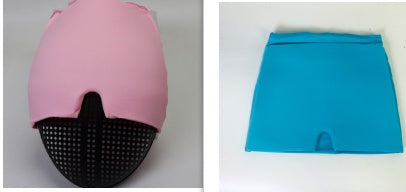 Mascarilla de gel frío LuxuryGlow 360° para aliviar el dolor de cabeza: gorro de compresa fría para migrañas y tensión ocular
