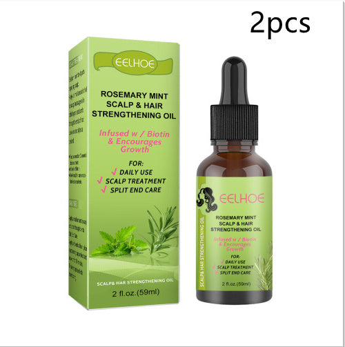 EELHOE Rosemary Mint Hair Growth Oil – Scalp Massage & Hair Repair Serum