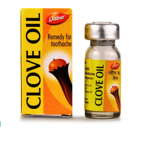 Dabur Clove Oil for Toothache Relief, Gum Care & Fresh Breath