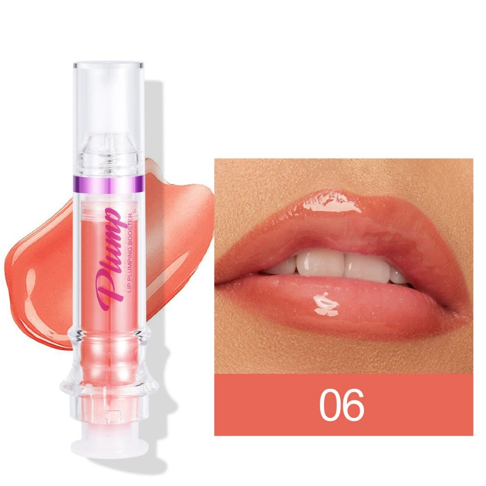 Mirror Shine Lip Gloss - Honey Moisture & Spicy Tint - LUXURY GLOW