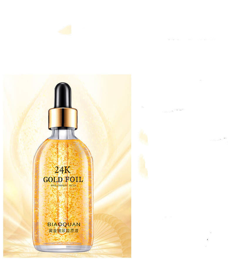 Esencia facial reafirmante y reafirmante con ginseng: suero con infusión de ginseng, oro y cordyceps