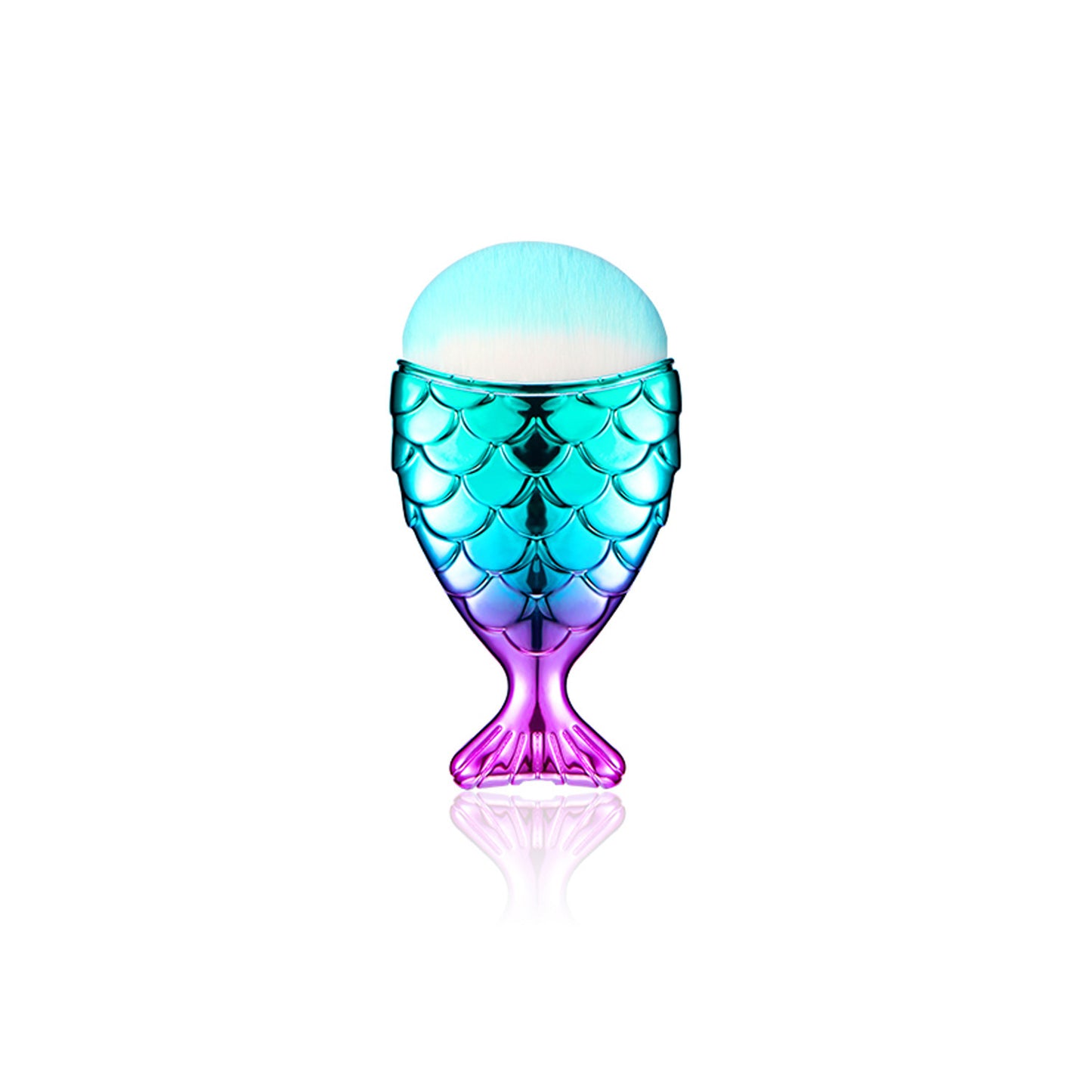 LuxuryGlow 11pcs Mermaid Makeup Brush Set – Soft, Professional Cosmetic Kit