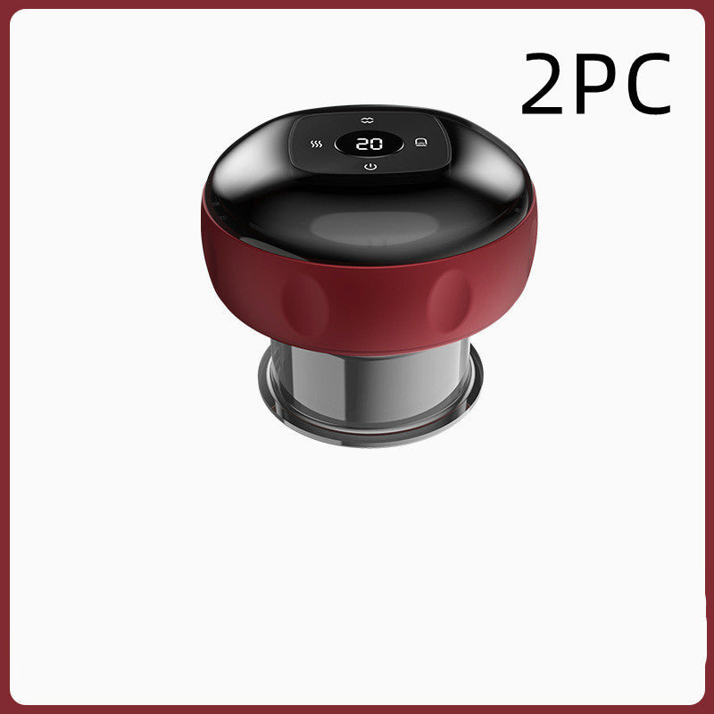 Electric Vacuum Cupping Massage Body Cups Anti-Cellulite Therapy Massager For Body Electric Guasha Scraping Fat Burning Slimming - LUXURY GLOW
