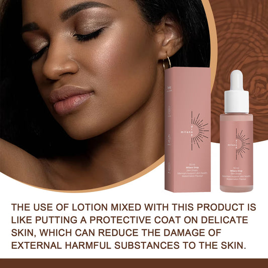 LuxuryGlow Self-Tanning Face & Body Serum – Natural Bronzing Drops with Skin Repair