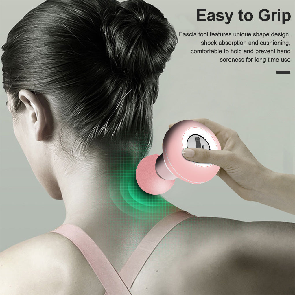 LuxuryGlow Mini Electric Fascia Massage Gun – Deep Tissue Pocket Massager