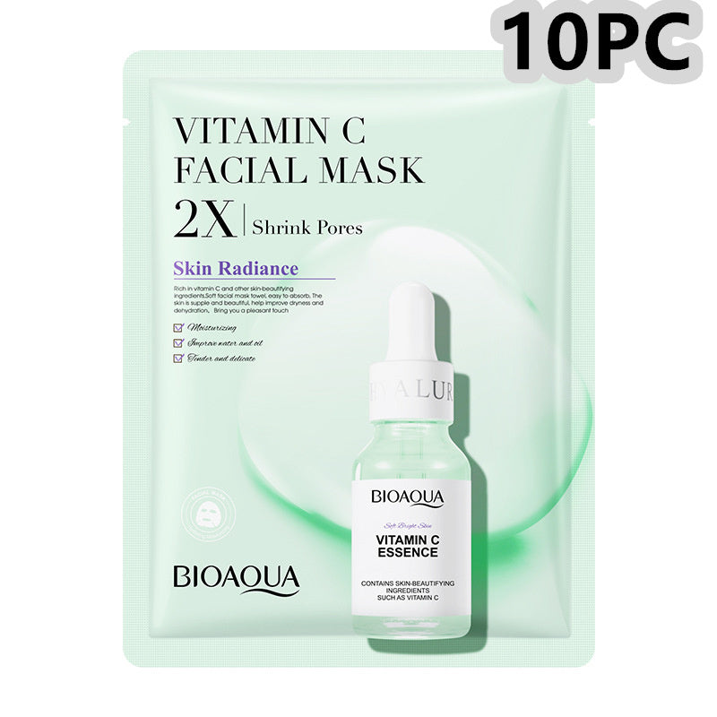 BIOAOUA Collagen & Hyaluronic Acid Face Mask – Hydrating & Firming Sheet Mask