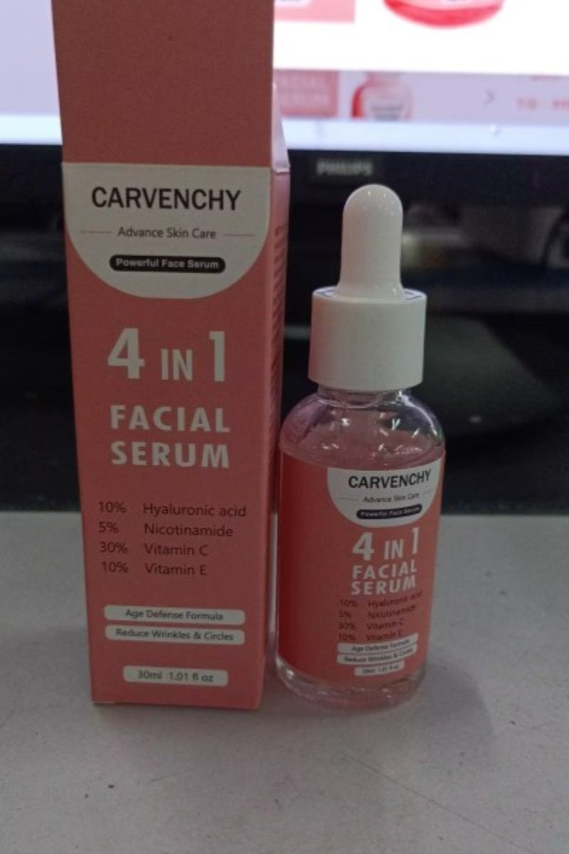 Suero Facial Blanqueador Antiedad ENVISHA – Esencia Hidratante y Reparadora de Arrugas (30 ml)