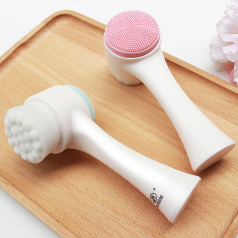Cepillo de limpieza facial LuxuryGlow Deep Pore: herramienta de cerdas suaves para el cuidado de la piel