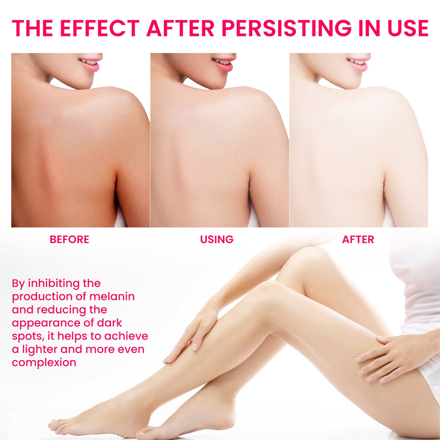 Suero antipigmentación para mujer EELHOE: esencia facial iluminadora e hidratante (30 ml)