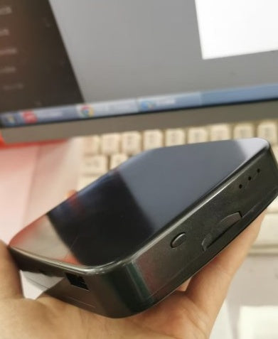 LuxuryGlow Rechargeable LED Makeup Mirror with 4X Magnification & 3 Light Modes