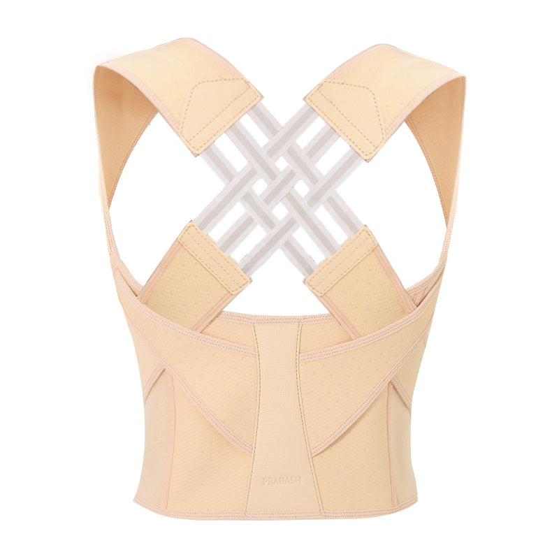 LuxuryGlow Invisible Posture Corrector Strap – Anti-Hunchback Back Support Brace