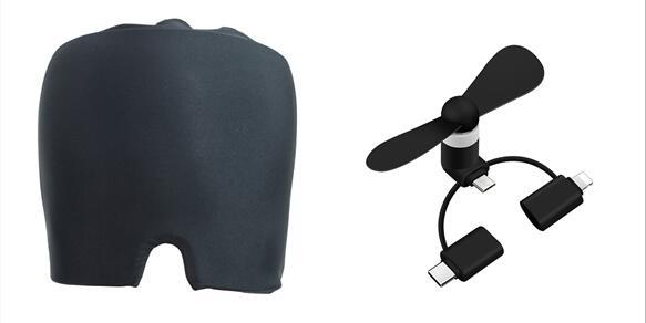 Mascarilla de gel frío LuxuryGlow 360° para aliviar el dolor de cabeza: gorro de compresa fría para migrañas y tensión ocular
