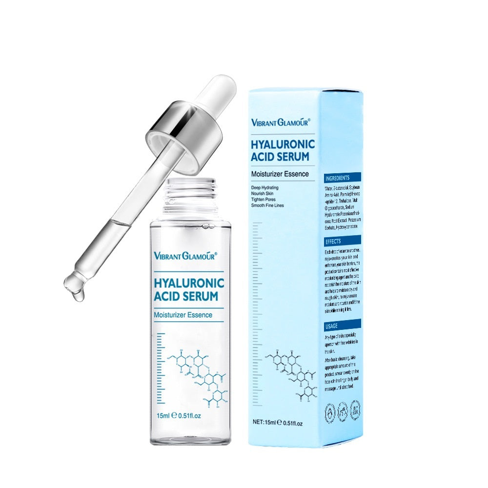 VIBRANT GLAMOUR Hyaluronic Acid Face Serum – Anti-Aging, Hydrating & Brightening