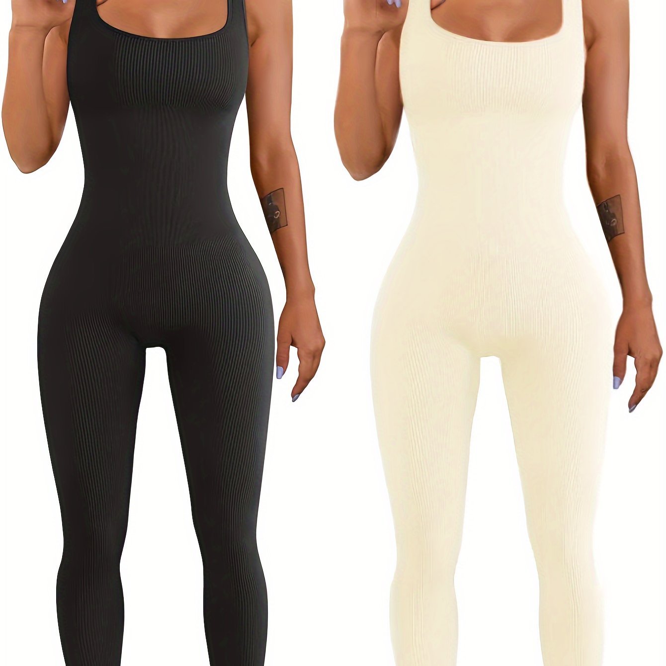 Camiseta sin mangas con tirantes y mallas de LuxuryGlow para mujer: mezcla de elastano, manga larga y botones.