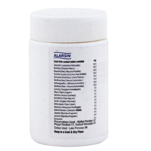 Alarsin Fortege Tablets – Ayurvedic Strength & Vitality Support Formula