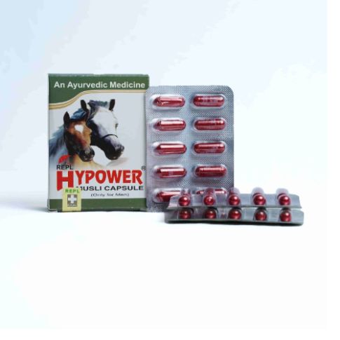 REPL Hypower Musli Capsules – Ayurvedic Male Vitality, Stamina & Energy Support