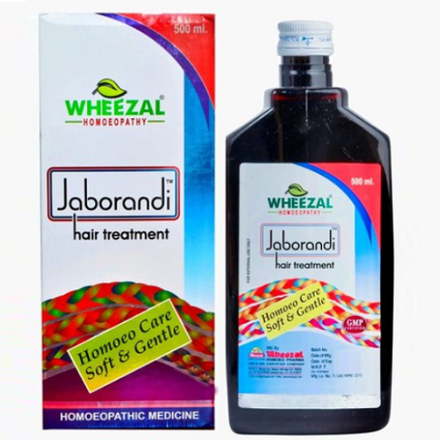 Wheezal Jaborandi Hair Treatment Oil for Hair Growth & Grey Hair Care – 200 ml (Pack of 2)