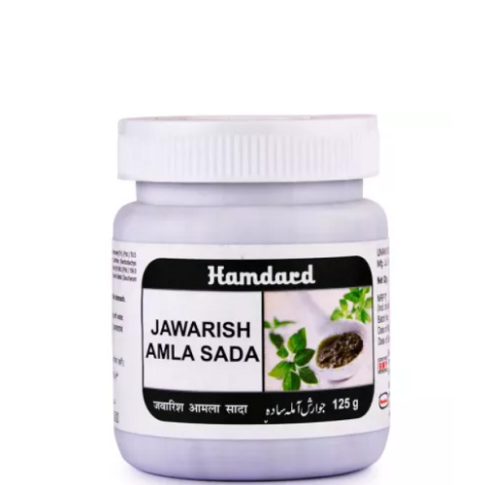 Hamdard Jawarish Amla Sada for Palpitation, Gas & Digestive Health – 125 g