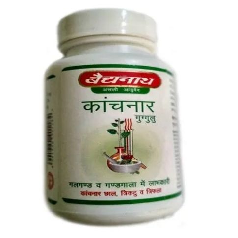 Baidyanath Kanchnar Guggulu (Jhansi) 80 Tablets – Ayurvedic Herbal Formula - LUXURY GLOW