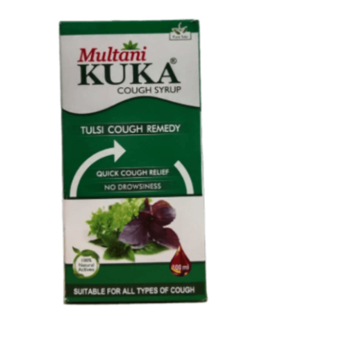 Multani Kuka Ayurvedic Cough Syrup – Non-Drowsy Relief for Dry & Wet Cough (100 ml)