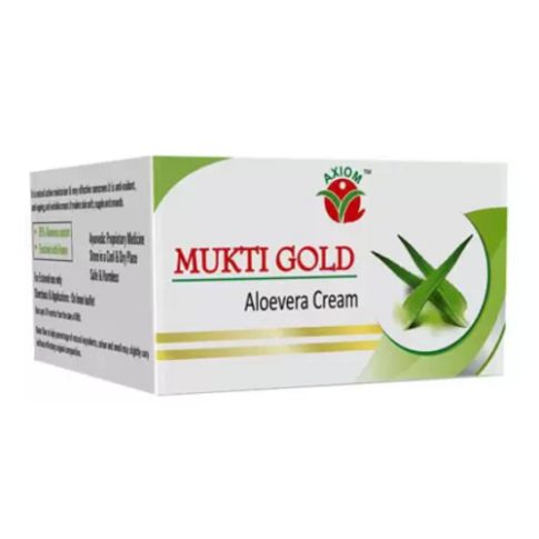 Axiom Mukti Gold Cream – Moisturizing Sunscreen for Soft, Smooth & Youthful Skin