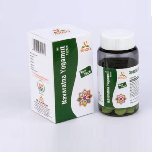 Virgo Navaratna Yogamrit Tablets for Strength, Immunity & Vitality (30 Tabs)