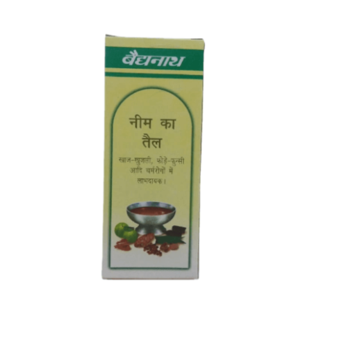 Baidyanath Neem Oil for Acne, Dandruff, Fungal Infections & Skin Healing – 50ml